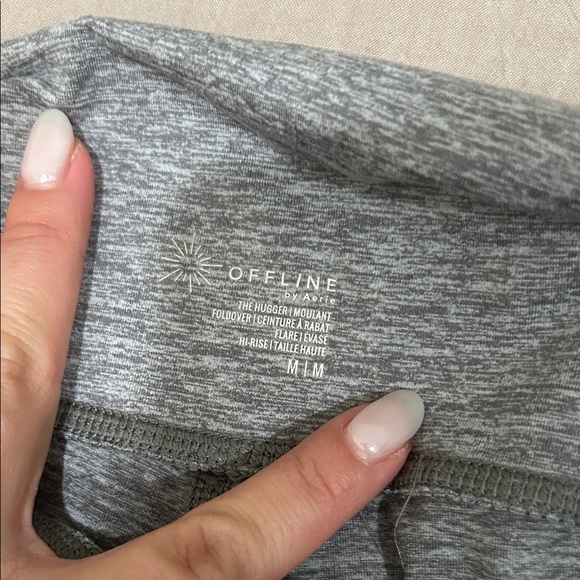 Aerie Offline Fold Over Flares - Picture 2 of 3